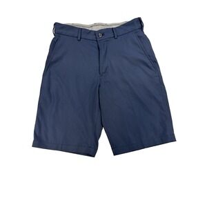 Walter Hagen 11 Men's 30 Navy Blue Performance Golf Shorts Athleisure Active